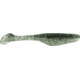 Bass Assassin Walleye Assassin Turbo Shad, 4in, 10 per Pack, Silver Mullet, 4, WA32387