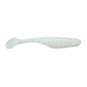 Bass Assassin Walleye Turbo Shad, 10, 4in, White, WA32108