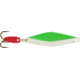 Swedish Pimple Do-Jigger Casting/Trolling Spoon, 1/6 oz, 1-3/4 in, Green Glow, 1DJGREENGL