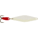 Swedish Pimple Do-Jigger Casting/Trolling Spoon, 1/6 oz, 1-3/4 in, White Glow, 1DJWHITEGL