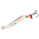 Bay de Noc Flutter Laker Taker Spoon, 4in, Floating, 1/4oz, Silver Glo, 9016-SGLO