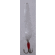 Bay de Noc Flutter Laker Taker Spoon, 4in, Floating, 1/4oz, White Pearl, 9016-WP