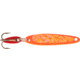 Swedish Pimple Jigging Lure, 1/10 oz, 1 in, Orange Ice, 2ORANGEICE