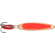 Swedish Pimple Jigging Lure, 1/10 oz, 1 in, Fluorescent Orange/Gold, 2FOG