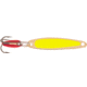 Swedish Pimple Jigging Lure, 1/10 oz, 1 in, Fluorescent Yellow/Gold, 2FYG