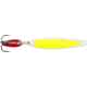 Bay de Noc Swedish Pimple Jigging Lure, Fluorescent Yellow/Chartreuse, 1/10oz, 1in, 2AFY/CH