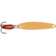 Swedish Pimple Jigging Lure, 1/10 oz, 1 in, Gold, 2G
