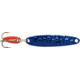 Swedish Pimple Jigging Lure, 1/10 oz, 1 in, Hammered Nickel/Blue, 2ANB
