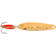 Swedish Pimple Jigging Lure, 1/10 oz, 1 in, Hammered Gold, 2AG