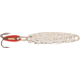 Swedish Pimple Jigging Lure, 1/10 oz, 1 in, Hammered Silver Plate, 2PS