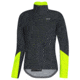 GOREWEAR C5 Womens GORE-TEX Active Cycling Jacket in Black/Neon Yellow 2XS Slim fit Waterproof 44BB743C, 100202-9908-34