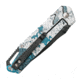 Bear And Son Bear Edge Brisk 3.0 Frame Lock Knife TrueTimber Rift Blue SS 3" Black, Blue/White, 440, adult, BHQ-212475