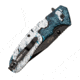 Bear And Son Bear Edge Sideliner Spring Assisted Knife TrueTimber Rift Zytel 3.5" Black, Blue, 440, adult, BHQ-212473