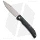 Bear and Son Knives Drop Point Slip Joint Folding Knife, 3.50in, D2, Drop Point Blade, G10 Black Handle, Steel/Black, 8.00in, BHQ-196288