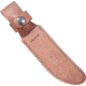 Bear and Son Knives Fingergroove Skinner Fixed Blade Knife, 4.38in, 440 Stainless Steel, Skinner, Genuine India Stag Bone Handle w/Leather Sheath, 577