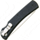 Bear and Son Knives Large Locking Farmhand Folding Knife w/ Clip, 3.63in, 440 Stainless Steel, Black Aluminum Handle, 138L