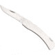 Bear and Son Knives Lockback Folding Knife, 2.75in, High Carbon Stainless Steel, Clip Point, Stainless Steel Handle, 105