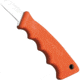 Bear and Son Knives Powergrip Utility Fixed Blade Knife, 1.63in, 440 Stainless Steel, Orange Kraton Handle, 466 1/4