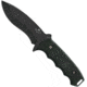 Bear OPS Constant Fixed Blade Knife, 4.25in, 1095 Carbon Steel, Black Textured G10/Black Epoxy Coated Handle, CC-200-B4-B