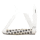 Bear &amp; Son Cutlery 3 7/8 Bear Branded Bone Large Stockman - WBJB47