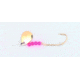 BearPaw Flicker Snelled Hook, Baitholder, 8in Mono, Gold, Size 2, 6 per Pack, FGBH-2