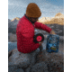 BearVault Journey Bear Resistant Food Canister, Transparent Blue, 3 Gal, BV500