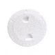 Beckson Marine 4&quot; Smooth Center Screw-Out Deck Plate - White 46418