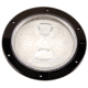 Beckson Marine 6&quot; Clear Center Screw-Out Deck Plate - Black 46426