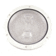Beckson Marine 6&quot; Clear Center Screw Out Deck Plate - White 46428