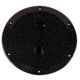 Beckson Marine 6" Non-Skid Screw-Out Deck Plate - Black 46429