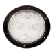 Beckson Marine 8&quot; Clear Center Screw-Out Deck Plate - Black 46435