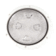 Beckson Marine 8&quot; Clear Center Screw-Out Deck Plate - White 46437