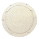 Beckson Marine 8" Non-Skid Pry-Out Deck Plate - Beige 46457