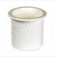 Beckson Standard Series Recessed Drink Holder - 3 Hole Cut x 2-7/8 Depth, White, GH33-W1-U