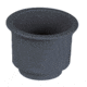 Beckson Super Size Series Recessed Drink Holder - 3-7/8 Hole Cut x 3-1/4 Depth, Black, GH43-B1-U