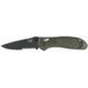 Benchmade 551 Griptilian Folding Knife, ComboEdge/ BK1 Coated D2 Steel Blade/ Olive Drab Handle 551SBKODD2