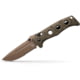 Benchmade Adamas Folding Knife, 3.82in, D2 Tool Steel, Drop-Point Serrated Blade, G10,OD Green Handle, 275SFE-04