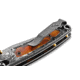 Benchmade Mini Crooked River Folding Knife, 3.40in, Damasteel, Clip Point, CF Elite handle, 15085-201