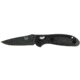 Benchmade Mini-Griptilian Folding Knife, Plain Edge/ BK1 Coated D2 Steel Blade/ Black Handle 556BKD2