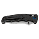 Benchmade Nakamura AXIS Plain Edge Folding Knife, Black 484-1