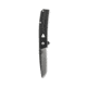Benchmade Tengu Flipper Folding Knife, 2.77in, Tanto, Black Contoured G10 Handle with white G10 Base layer, 601