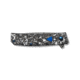 Benchmade Tengu Flipper Liner Lock AO Folding Knife By Jared Oeser, 2.77in Damasteel Tanto Blade, Carbon Fiber With Inlay Handle, 601-211