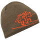 Bergans of Norway Birkebeiner Hat - Mens -Army Green/Koi Orange