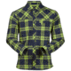 Bergans of Norway Granvin Shirt - Men's-Navy/Spring Leaves Check-Small