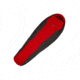 Bergans of Norway Super Light 195 Sleeping Bag-Red/Solid Grey-Right