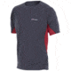 Berghaus Tech SS Crew Neck Tee - Men's-Dark Grey/Red-Large