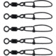 Berkley Cross-Lok Snap and Swivels, Size 12, Per 3 176076