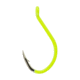 Berkley Fusion19 Colored Octopus Hook, Needle Point, Offset, Chartreuse, Size 6, 7 per Pack, FSN19COCT6C