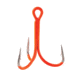 Berkley Fusion19 EWG Treble Hooks, 8, Orange, FSN19EWGTR8-ORG