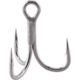 Berkley Fusion19 Treble 3x Hooks, Matte Nickel, 2, 1547487